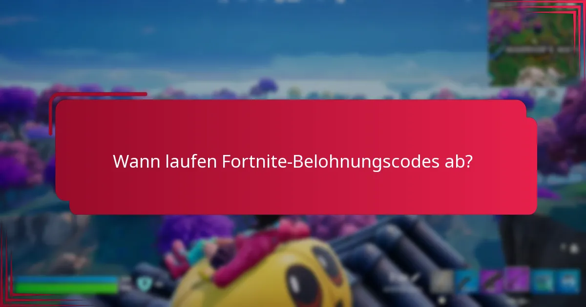 Wie löst man Fortnite-Belohnungscodes ein?