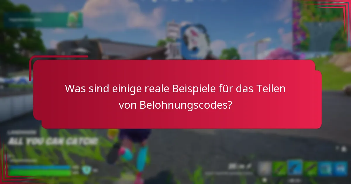 Was sind die Etikette-Richtlinien für das Teilen von Belohnungscodes?